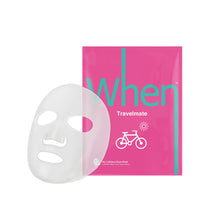 Load image into Gallery viewer, &quot;When&quot; Travelmate Refreshing Premium Bio-Cellulose Sheet Mask
