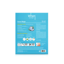 Load image into Gallery viewer, &quot;When&quot; Snow Magic Radiance Premium Bio-Cellulose Sheet Mask
