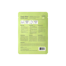 Load image into Gallery viewer, &quot;Simply When&quot; Cosmic Calm Soothe Ultra-Soft Cotton Linter Bemliese Sheet Mask
