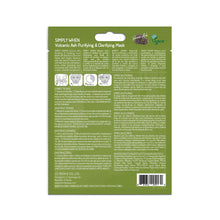 Load image into Gallery viewer, &quot;Simply When&quot; Vegan Volcanic Ash Purifying &amp; Clarifying Sheet Mask
