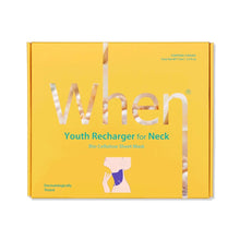 Load image into Gallery viewer, &quot;When&quot; Youth Recharger for Neck Premium Bio-Cellulose Sheet Mask Set ( 4 Masks )
